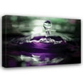thumbnail image 1 of Tammy Putman 38x28 Gallery Wrapped Canvas Wall Art Titled - Grape Drink Drop II, 1 of 4