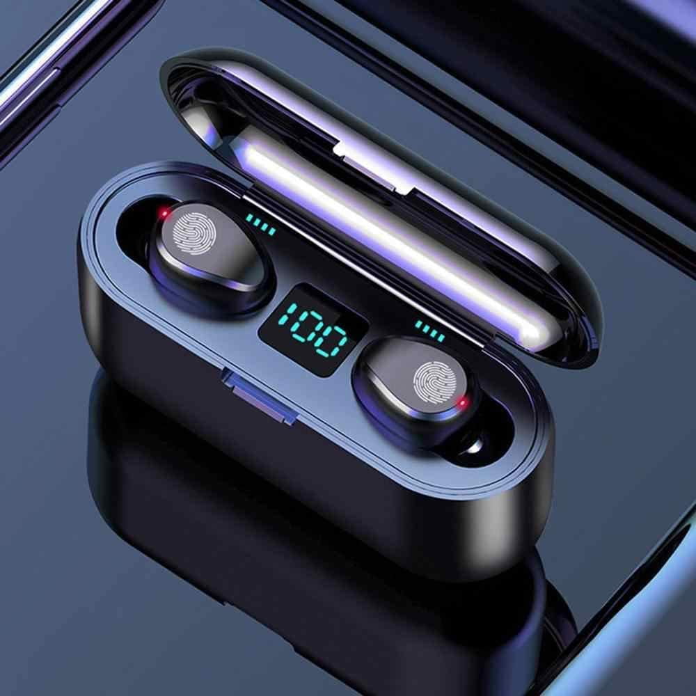 Wireless Earbuds,Bluetooth 5.0 True Wireless Bluetooth Earbuds, with bass 3D Stereo Sound Wireless Headphones, Built-in Microphone LED Digital Shows Charging Charge