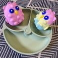 thumbnail image 4 of Platos de silicona para niños pequeños Platos para bebés Apto para lavavajillas y microondas Platos de silicona para niños antideslizantes e irrompibles, 4 of 8
