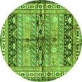 thumbnail image 1 of Ahgly Company Indoor Round Persian Green Traditional Area Rugs, 3' Round, 1 of 1