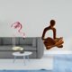 thumbnail image 2 of Estatua De Resina De Flamenco, Escultura De Pájaro, Decoración Del Hogar, Chimenea, Arte Moderno, Figura De Jardín Con Soporte De Metal Para Patio, Estanque, Parterre, Figura Humana, Estatua, 2 of 8