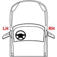 thumbnail image 7 of Mirror Compatible With 2010-2014 Volkswagen GTI 2012-2013 Golf R Right Passenger Side Heated In-housing Signal Light Paintable Kool-Vue, 7 of 7