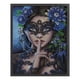 thumbnail image 2 of Cuadros Decorativos Bordado completo Hilo de algodón ecológico 11CT Kit de punto de cruz para niña (ACC-081) Wdftyju de costura negro 4 estilos, 2 of 9