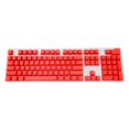 thumbnail image 2 of Juego de teclas retroiluminadas para teclado mecánico universal de 104 piezas (rojo), 2 of 9