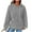Gray, variant on SHE IS Womens Hooded Sweatshirts Sale Womens Hoodies Zip up Plus Size Pullover Hoodie Graphic Graphic Tops for Women Crop My Orders Placed