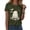 AG, variant on Leey-World Halloween Shirts for Women Shirt for Women Fashion Print T Shirt Short Sleeve Women Short Sleeve Round Neck Tee T Shirt Printing Loose Top(AG,3XL)