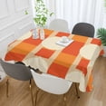 thumbnail image 2 of Yayeee Tablecloths 60" x 90" Rectangle Wrinkle Resistant Party Table Cover, Beige Geometric Circles, 2 of 8