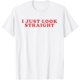 thumbnail image 1 of I Just Look Straight LGBTQ Gay Pride - Camiseta transgénero, 1 of 2