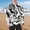Black-E, variant on Men's Lightweight Printed Round Neck Pullover, Breathable Long Sleeve Fishing Beach Swim Shirt Blue-C XL