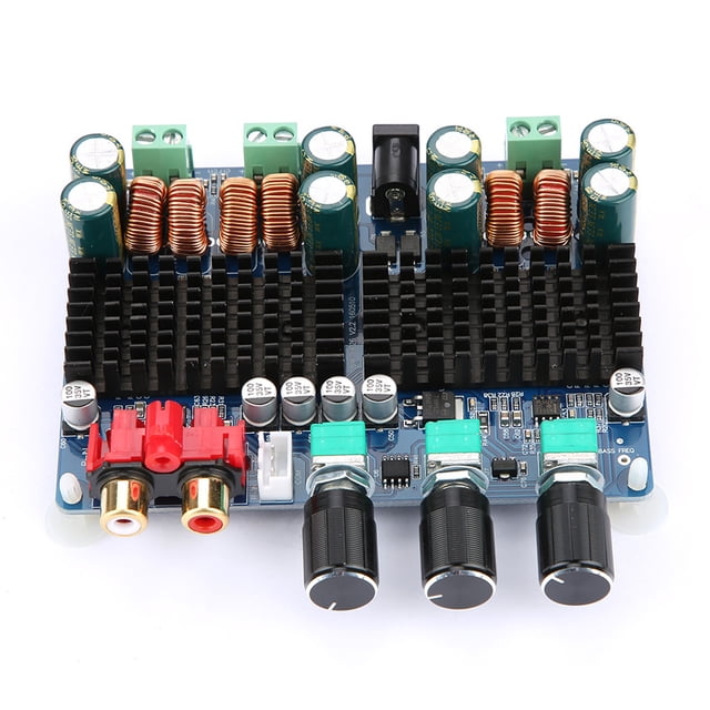 Amplifier Board,TPA3116 50W*2+100W 2.1 Channel Digital Audio Power Amplifier Board Audio Amplifier Board Built for Professionals