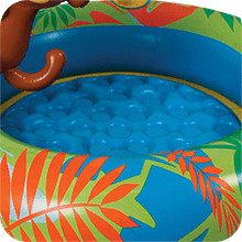 Poolmaster Go Bananas Monkey Inflatable Kiddie Pool