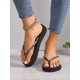 thumbnail image 2 of Women's Fashionable Thick-Soled Slipper With Small Floral Print, 2 of 5