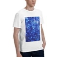 thumbnail image 2 of Bingfone Blurred Star Snow Christmas Men'S Loose Fit Short-Sleeve Pocket T-Shirt, 2 of 7