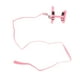 thumbnail image 2 of Arnés para Gato Juego de Correas a Prueba de Escape Arnés de Pecho para Gatito Ligero Ajustable con Cuerda de tracción para Caminar al Aire Libre Rosa, 2 of 13