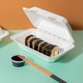 thumbnail image 2 of Greenprint® Fiberware® 9x6" Single Compartment Clamshell. 250 ct, 2 of 4