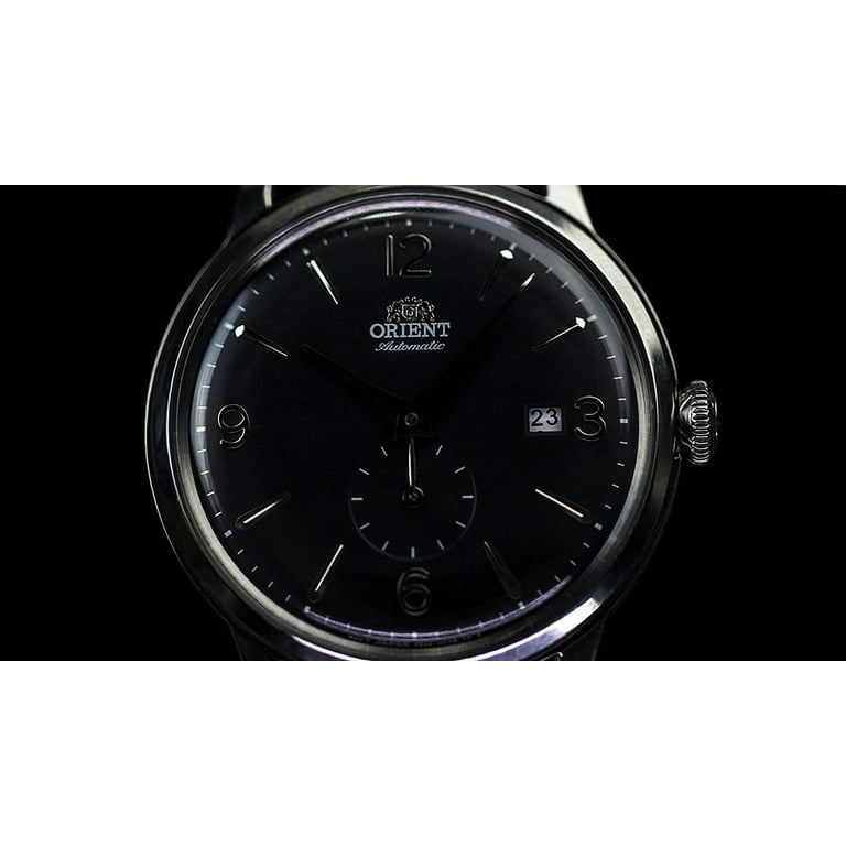 Orient bambino discount small seconds black