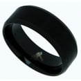 thumbnail image 2 of Indestructible Black Titanium Wedding Band For Men is a Stunning Mens Ring For Any Occasion, 2 of 4
