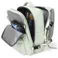 thumbnail image 1 of Mochila de viaje WONHOX Carry on para mujer y hombre, color verde menta, 1 of 7