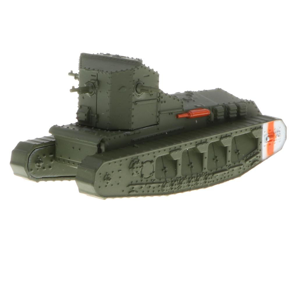 1/100 UK MK.IV Female Tank Mk.A Whippet Model WWI Military Army Vehicle Toys 