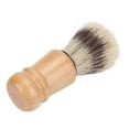 thumbnail image 2 of Brocha de afeitar para hombre con mango de madera, ideal para la piel, para la limpieza facial y el afeitado., 2 of 14