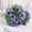 Blue, variant on Snowflake Sunflower Artificial Flower Bouquet Pink Faux Floral Arrangement For Home Decor