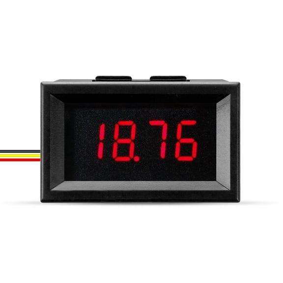 0.36 in DC Digital Voltmeter Measurement 0-33V three-wire 4-digit Voltage Tester