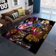 thumbnail image 1 of Tapis de sol rectangulaire avec motif imprimé étoile de musique hip-hop, tapisserie non ald lea, polymère de yoga, jeu de bébé rampant, salon380x140cm(31x55 in) zhangyuxiang unisex, 1 of 2