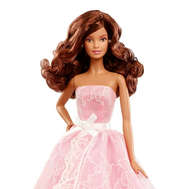 Kampioenschap Incubus Razernij Barbie 2015 Birthday Wishes Latina Doll - Walmart.com