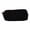 B-Black, variant on Hyknon Pencil Pouch Bag, Large Capacity Zipper Pen Case, Soft Solid Color Minimalist Pen Box, Portable Stationery Storage Bag for Adult, Multi-Functional Makeup Bag for Daily Campus Office, Purple