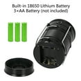 thumbnail image 4 of Fiudx Linterna Led para Acampar, 3 Modos, Luz Cob, Recargable y Base Magnética, Diseño Impermeable y a Prueba de Golpes, Herramienta de Emergencia para Exteriores, Reparaciones de Automóviles y Corte, 4 of 6