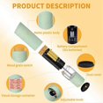thumbnail image 2 of 2PCS Electric Salt and Pepper Grinder Automatic Operation, 2 of 5