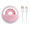 thumbnail image 2 of Luz USB para carga de teléfono portátil con luz LED Selfie - Rosa, 2 of 9