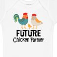 thumbnail image 4 of Inktastic Future Chicken Farmer Childs Boys or Girls Baby Bodysuit, 4 of 5