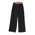 thumbnail image 6 of Women's Wide Leg Sweatpants with Elastic Waist Comfortable Loose Fit Casual Trousers, 6 of 9