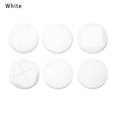 thumbnail image 1 of 6pcs/set Anti-slip Analog 360 Controller Accessories Games Thumb Stick Grip Rocker Protecfive Sleeve Silicone Cover Joystick Cap WHITE, 1 of 1