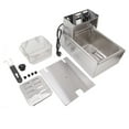 thumbnail image 2 of Deep Fryer, 6L Electric Immersion Deep Fryer, Stainless Steel Removable Frying Basket, Adjustable Temperature & Timer, Perfect for Fried Chicken, Shrimp, French Fries, Chips, 2 of 7