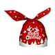 thumbnail image 2 of Bolsas de regalo con forma de orejas de Navidad, bolsas para dulces, 50 unidades, para recuerdos, para hornear, dulces, aperitivos, suministros para fiestas, decoración., 2 of 6