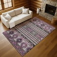 thumbnail image 7 of Addison Rugs Mayfield Premium Machine Washable Transitional Global Purple Rectangle Rug, 10' x 14', 7 of 7