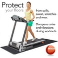 thumbnail image 4 of Resilia - Black Plastic Floor Runner/Protector - Embossed Wide Rib Pattern, (27 Inches Wide x 6 Feet Long), 4 of 9