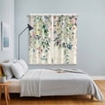 thumbnail image 5 of Curtains 84 Inches Long 2 Panels, Eucalyptus Leaves Grommets Window Treatment Curtain, Farmhouse Sage Green Leaf Floral Plants Thermal Curtains Drapes for Living Room/Bathroom, 5 of 9
