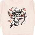 thumbnail image 3 of Inktastic Cowboy Cupid Valentine's Day Toddler Sweatshirt, 3 of 4