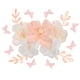 thumbnail image 1 of 1set Decoraciones de flor de papel para pared con hojas mariposas papel flores para bodas, 1 of 4