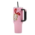 thumbnail image 1 of The Grinch Cindy Lou Who Gobelet en Acier Inoxydable Rose de 40 Oz avec Poignée, 1 of 4