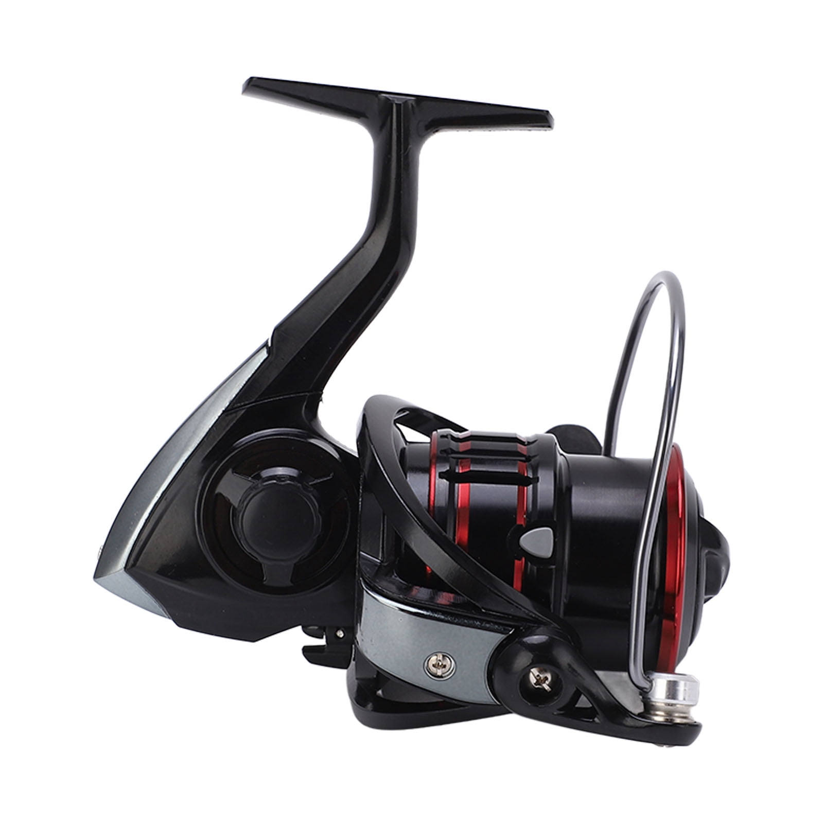 Rupoun 5.2:1 Gear Ratio Metal Spinning Fishing Reel, Size 5000, Ambidextrous Smooth Powerful Surf Casting Reel for Saltwater and Freshwater (15.0 cm / 5.9 inches)