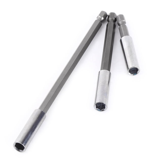 Soporte magnético para puntas, 3 piezas, taladro eléctrico, destornillador, broca, barra de extensión, diseño de precisión