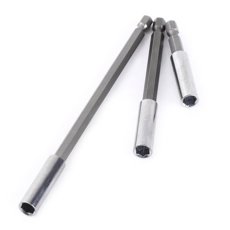 

Sturdy Bit Holder Universal 1/4Inch Quick Hex Shank And 1/4Inch Hex Socket Bit Holder Drills For Home Bits Electric Screwdrivers