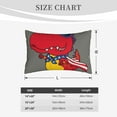 thumbnail image 6 of EasygdpDinosaur Super Hero Cartoon Polyester Fiber Double-Sided Pillowcase,Super Soft,Comfortable And Luxurious Pillowcase,Not Easy To Break Or Deform- 16"X24", 6 of 9