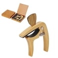 thumbnail image 1 of Solid Wood Guitar Capo for Folk Guitars Easy Adjust Tuning Clamp Ergonomic Design Durable Instrument Accessory, 1 of 8