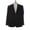 Black, variant on Men's Two Button Blazer Sportscoat 38 Regular Black