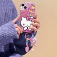 thumbnail image 3 of Funda de teléfono de TPU con dibujos animados Sanrio Kuromi 3D Hello Kitty Dog para Honor X7 X8 X6 X9B X9 50 70 20 80 60 90 Pro X6S Magic 4 Lite, 3 of 5